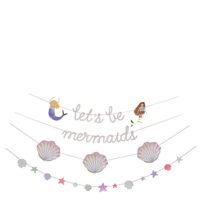 Let's Be Mermaids Garland