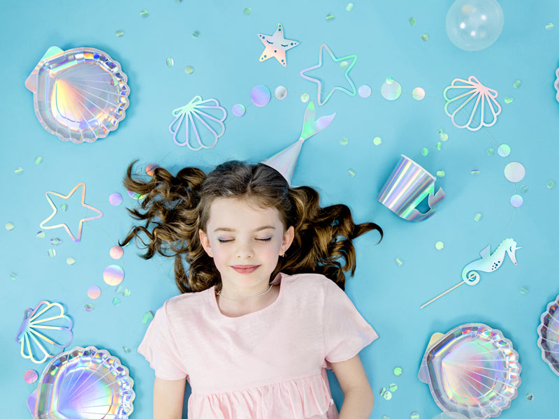 Mermaid Iridescent Party Hats