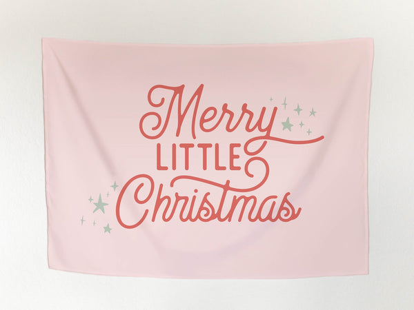 Merry Little Christmas Banner