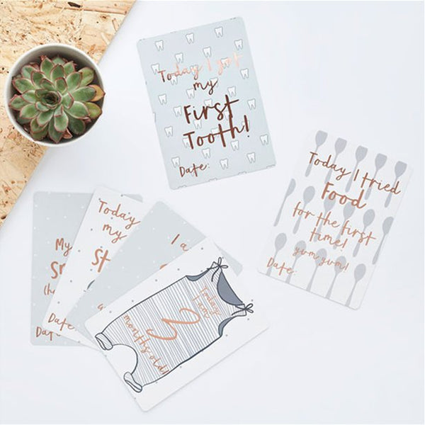 Hello Little One Milestone Cards