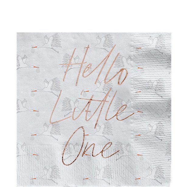 Hello Little One Paper Napkins 20pk