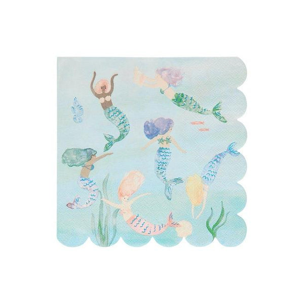 Mermaid Swimming Napkins
