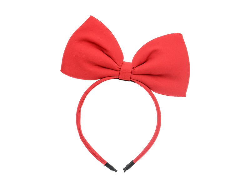 Red Headband Bow