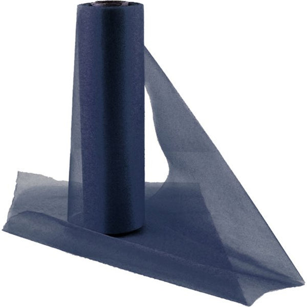 Navy Blue Organza Roll