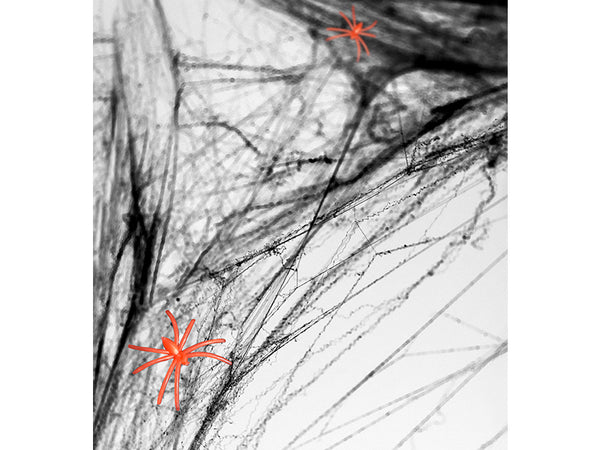 Spiderweb & Orange Spiders