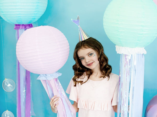 Tiffany Blue Paper Lantern