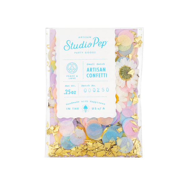 Studio Pep Peace & Love Confetti