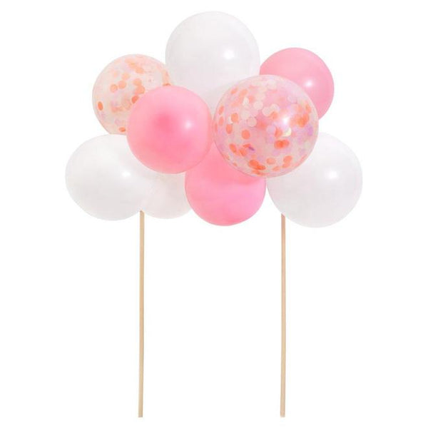 Pink Balloon Cake Topper Kit