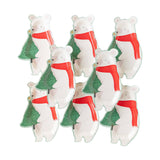 Snow Fun Bear Shaped Plate