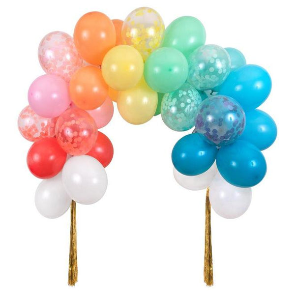 Rainbow Balloon Arch