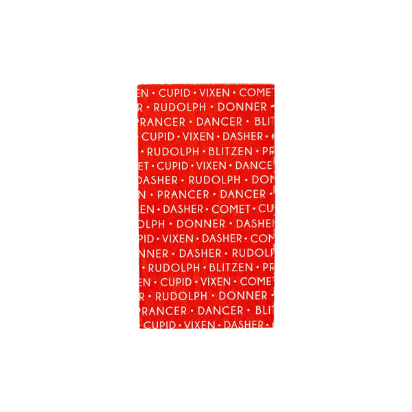 Reindeer Names Guest Towel Napkins