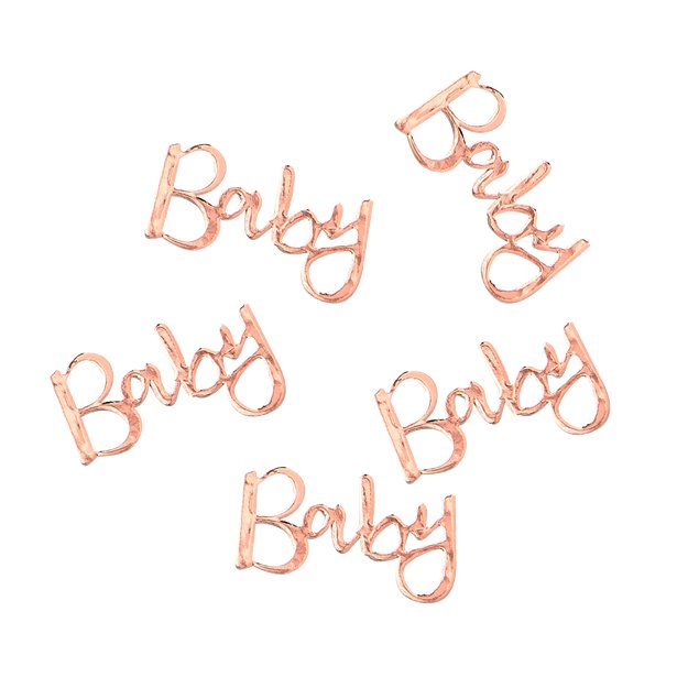 Rose Gold 'Baby' Confetti