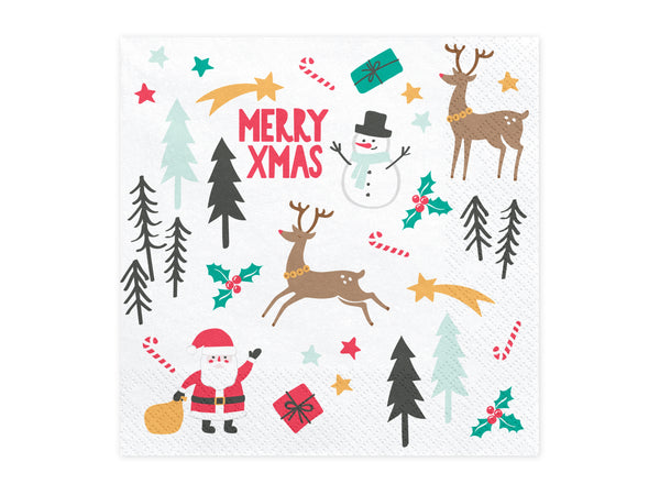 Merry Xmas Napkins
