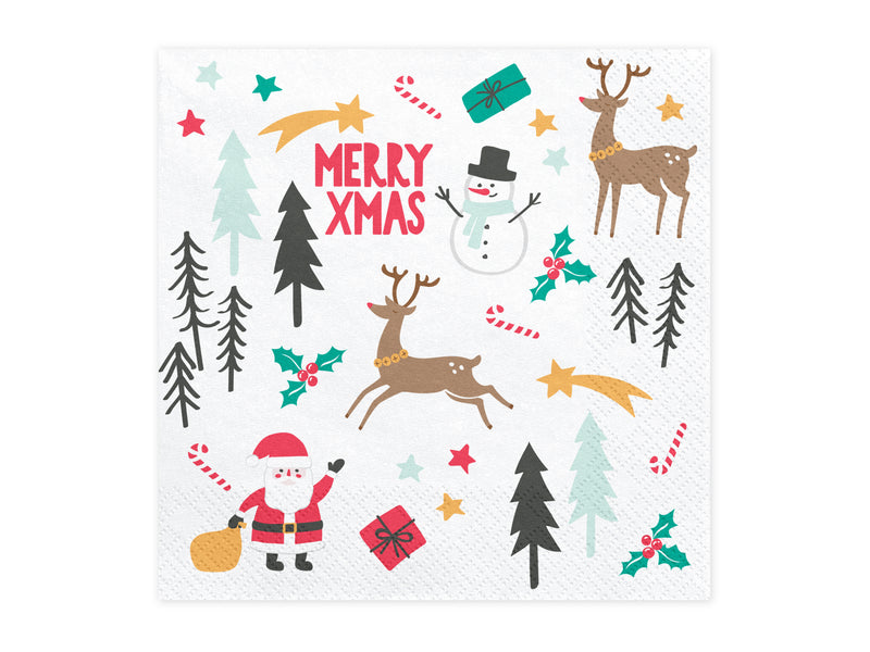 Merry Xmas Napkins