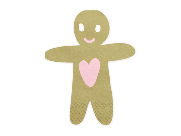 Gingerbread Man Napkins