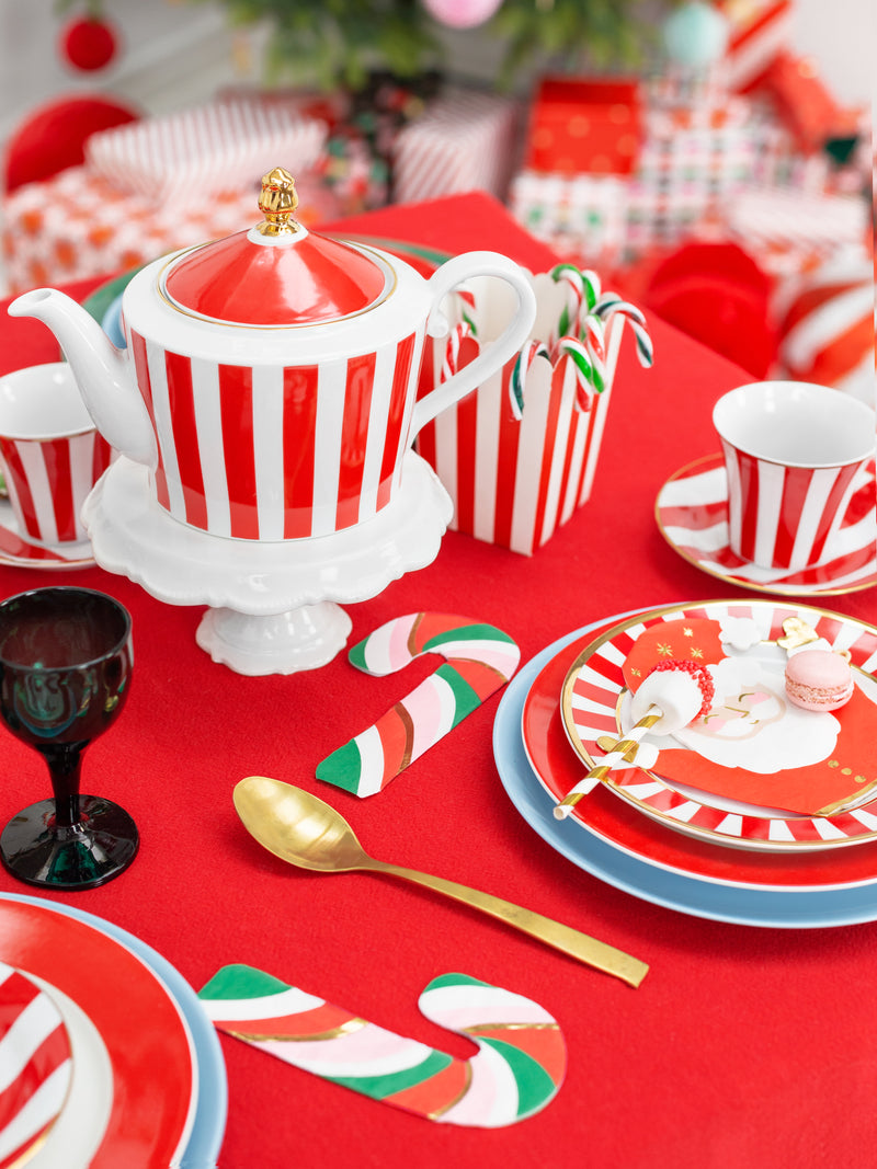 Candy Cane Napkins