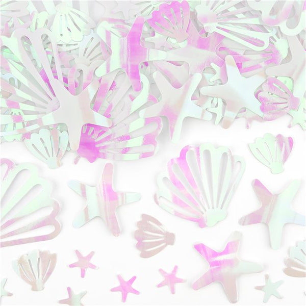 Iridescent Shell Confetti