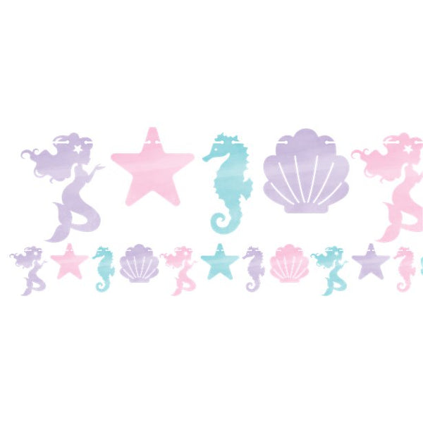 Mermaid Shine Shaped Garland