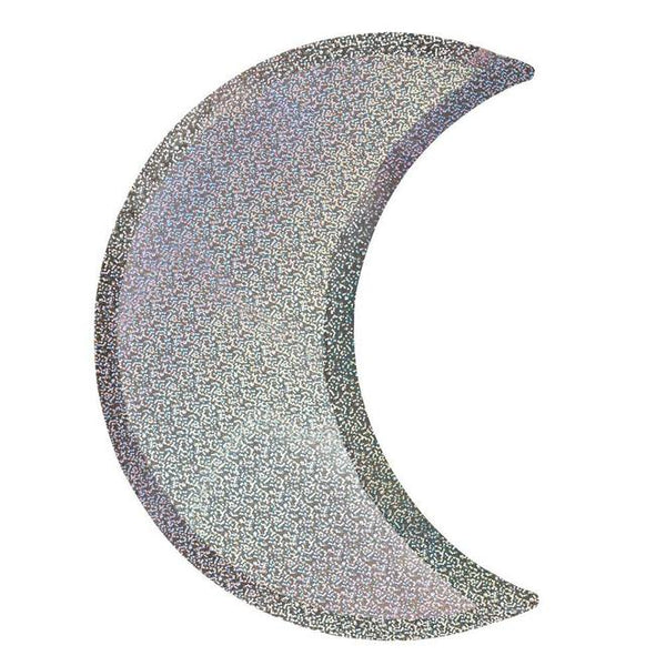 Silver Sparkle Moon Plates