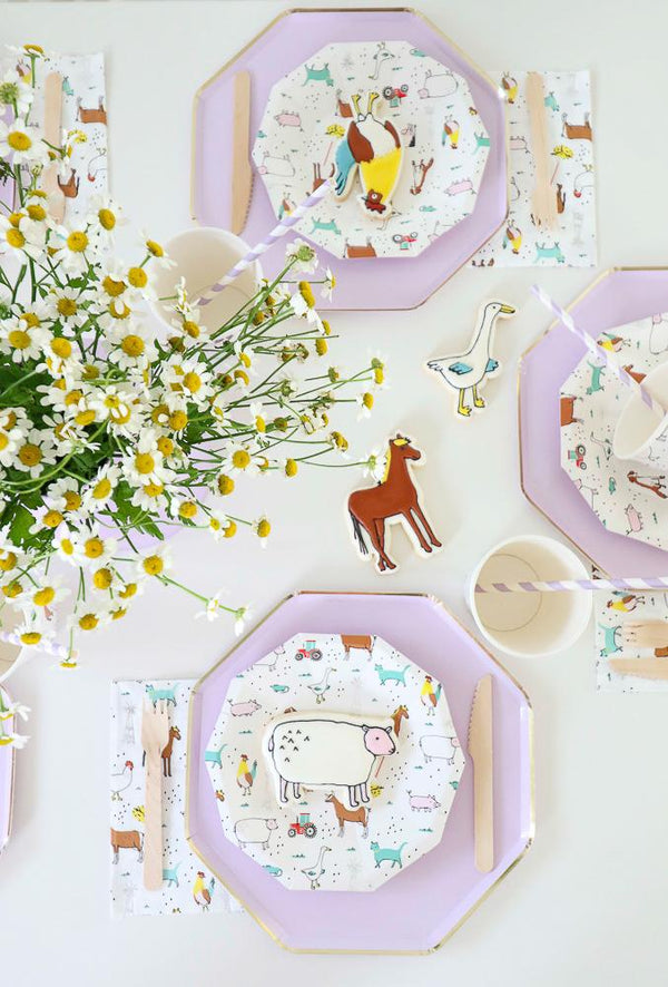 Farm Animals Small Plates