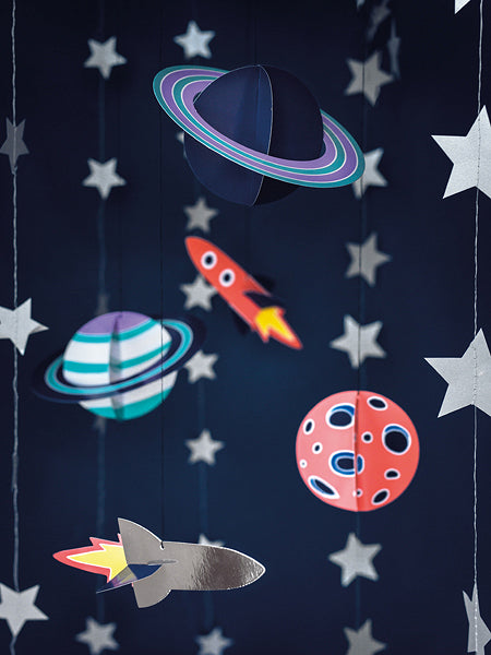 Space Hanging Decorations (5PC)
