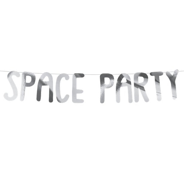 Space Party Letter Banner