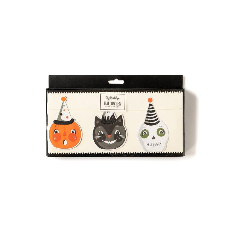 Spooky Halloween Icon Banner