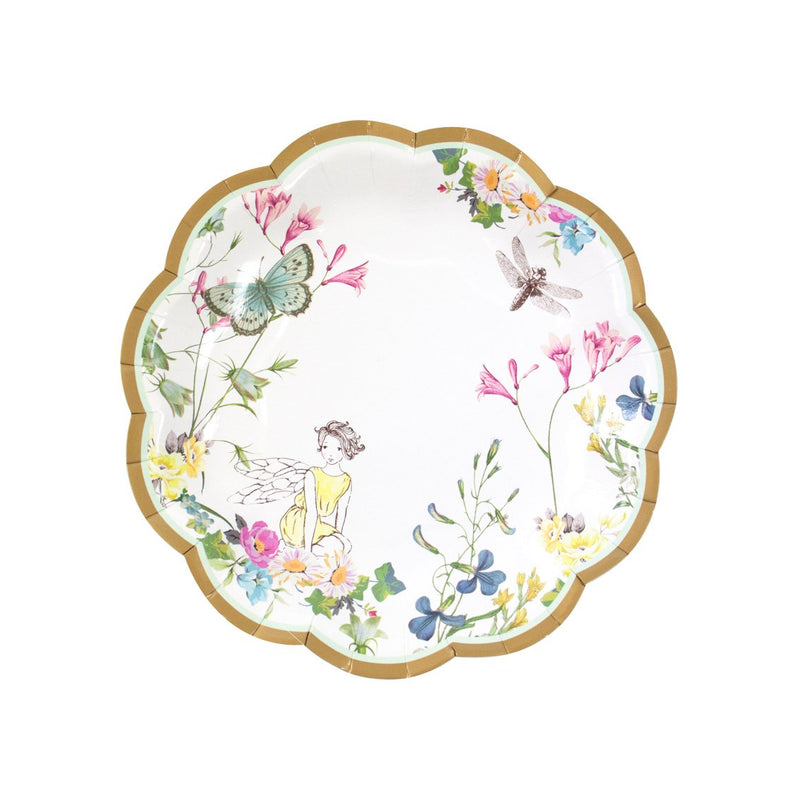 Truly Fairy Scallop Edge Paper Plates