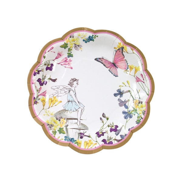 Truly Fairy Scallop Edge Paper Plates