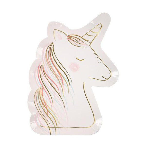 Magical Unicorn Plates Large