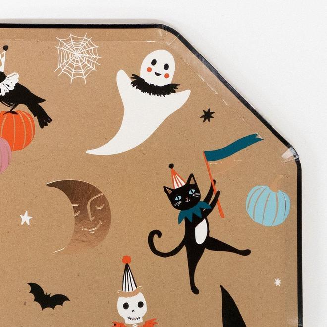 Vintage Halloween Plates