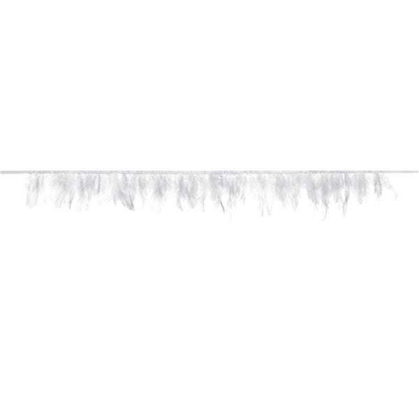 White Feather Garland