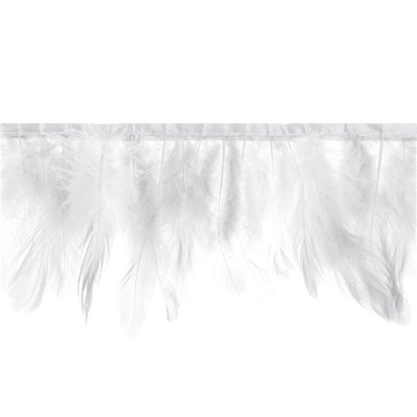 White Feather Garland
