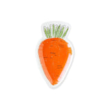 Sketchy Carrot Shaped Plates