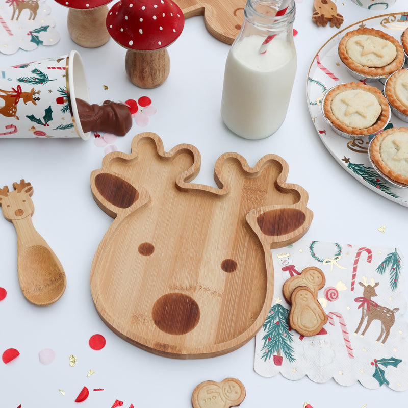 Reindeer Bamboo Spoons