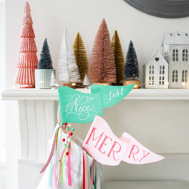 Nice List Party Pennant