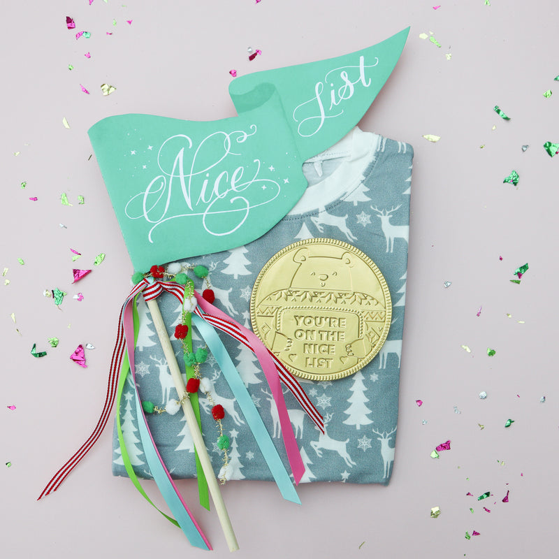 Nice List Party Pennant