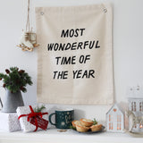 Most Wonderful Time Of The Year Banner