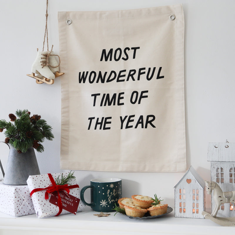 Most Wonderful Time Of The Year Banner