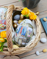 Vintage Rabbit Easter Egg Tins