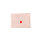 Valentine Love Note Shaped Napkins